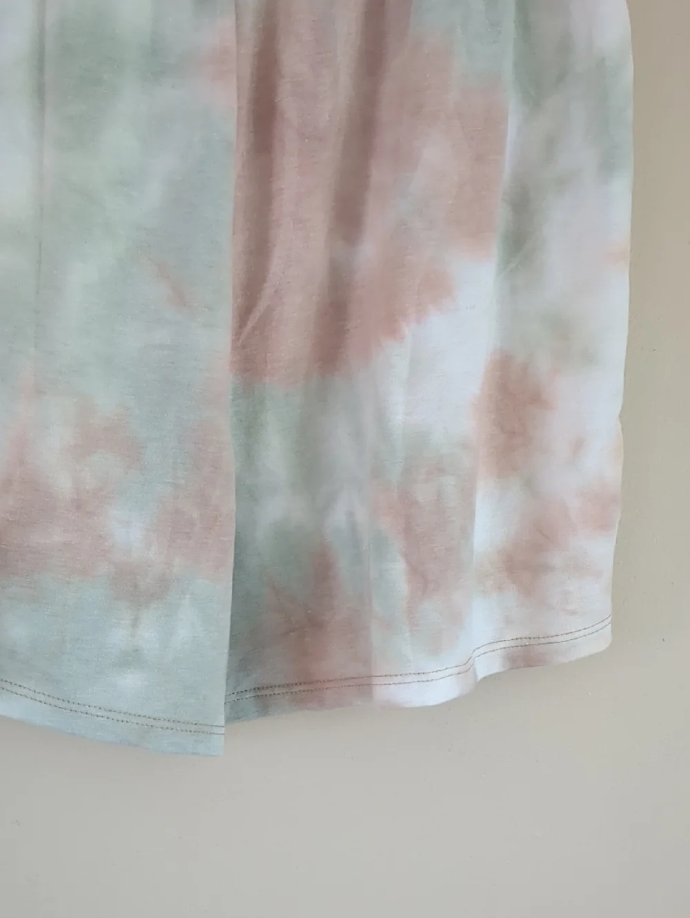 2X Dippin' Daisy's Tie Dye Pull On Shorts Lounge Soft Comfy Green